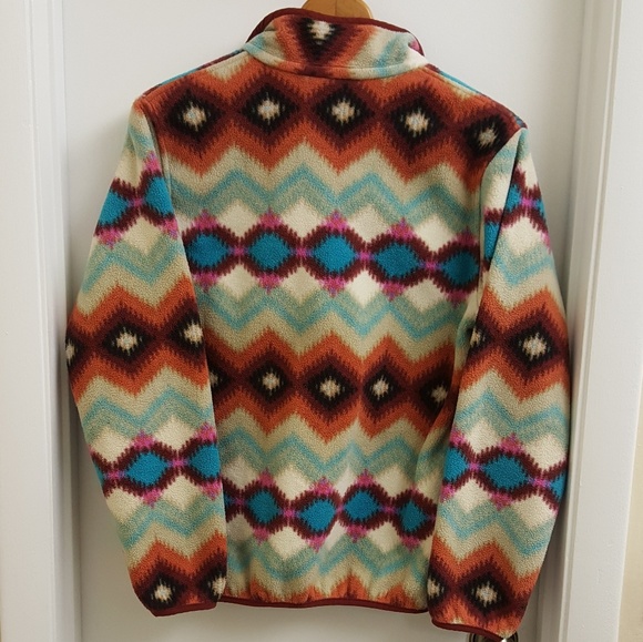 😍RARE cutest Patagonia synchilla fleece pullover - Picture 5 of 6